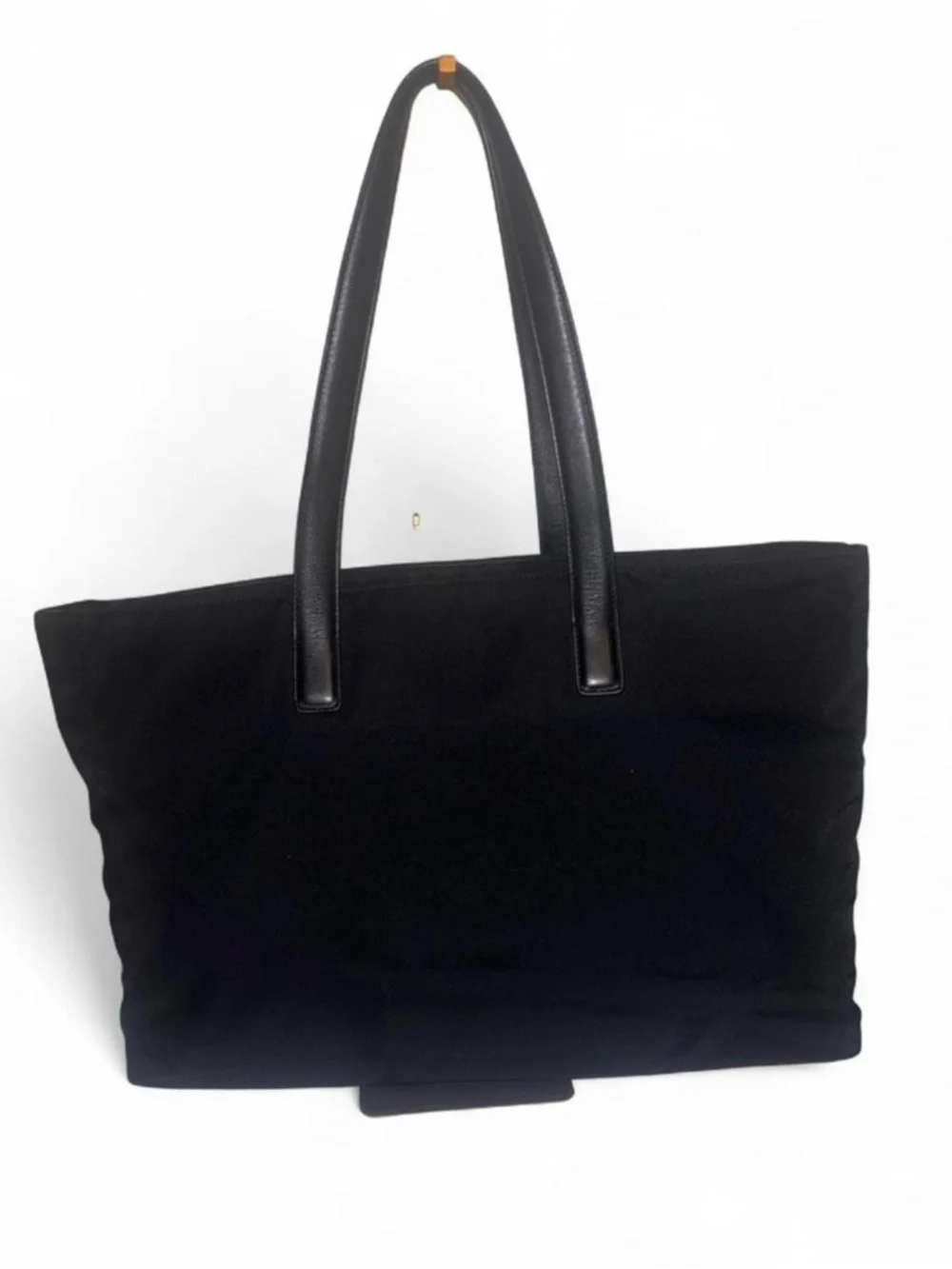 Coach Black Tote Bag with Leather Handles - Picture 6 of 10